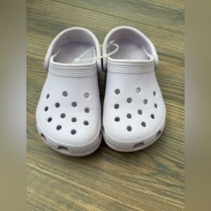 Crocs girls boys lavender purple size 9 9c